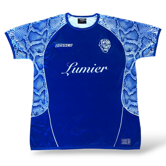 SNAKESKIN FOOTY SHIRT (BLUE)