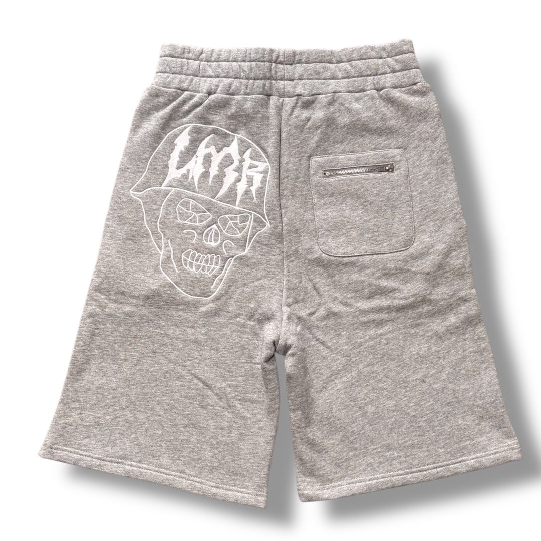 “skull” shorts (single waistband)