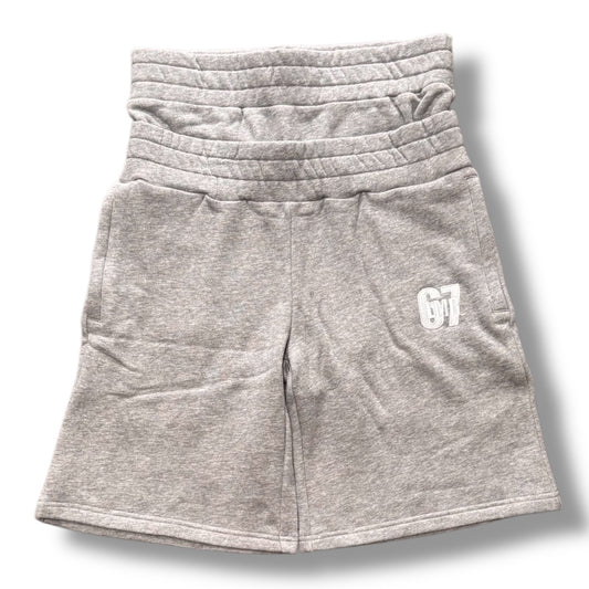 "skull shorts" (double waistband)