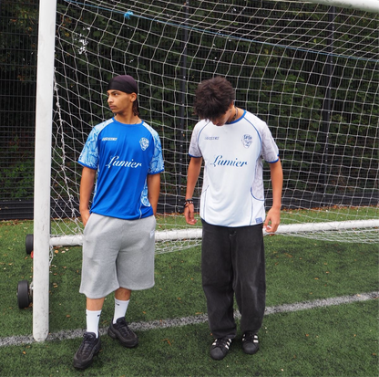 SNAKESKIN FOOTY SHIRT (WHITE)