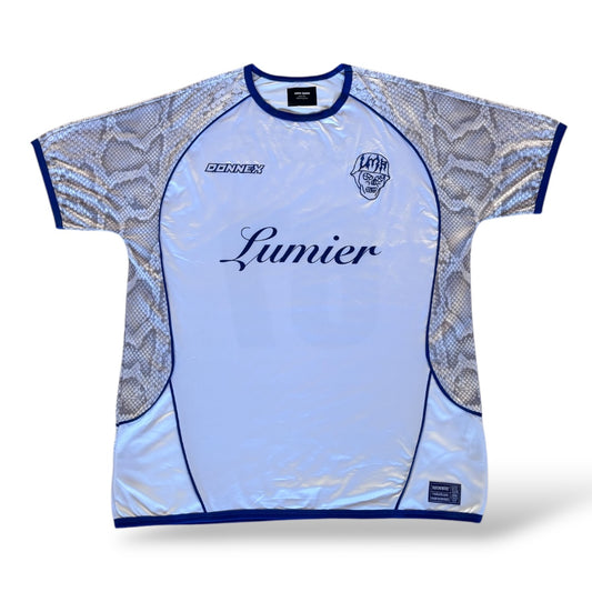 SNAKESKIN FOOTY SHIRT (WHITE)
